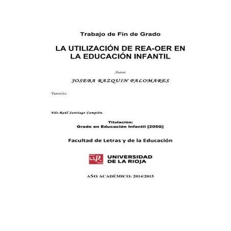 Trabajo Fin de Grado