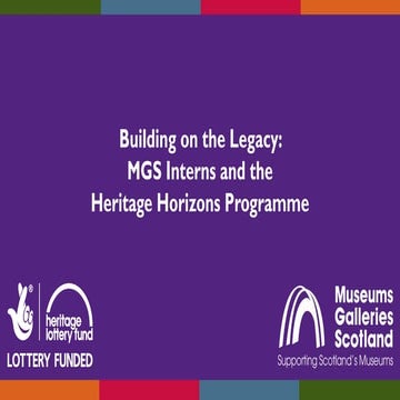 Building on the Legacy Interns and HH