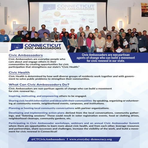 CT Civic Ambassador Flyer 2021