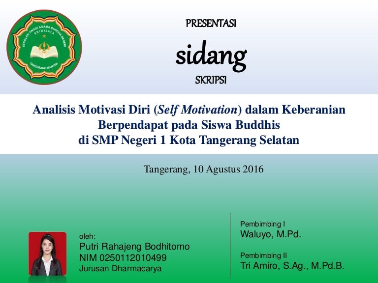 PRESENTASI SIDANG SKRIPSI
