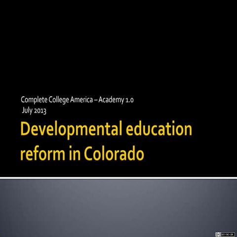 Cca academy 1.0 july 2013