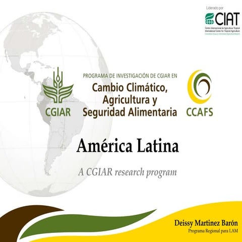 Presentación CCAFS LAM Taller de Seguros Indexados