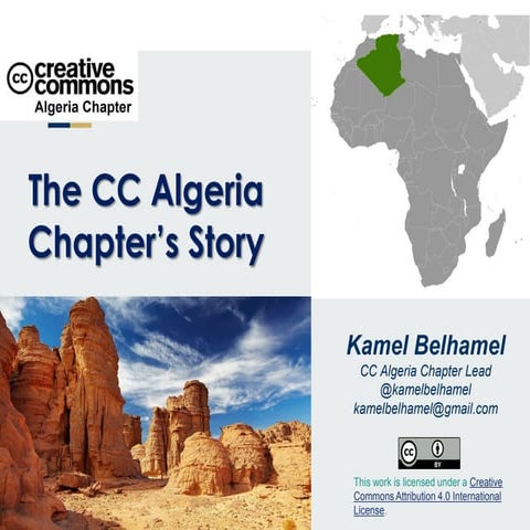 The CC Algeria Chapter's  story