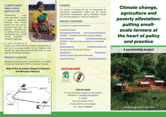 Ccap leaflet brochure