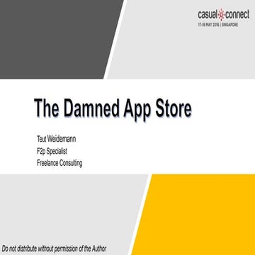 The Damned App Store | Teut Weidemann