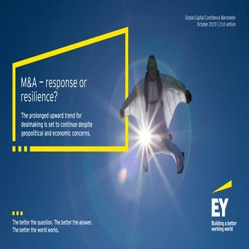 Global Capital Confidence Barometer 21st edition