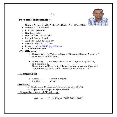 eng-mohamed-elsayed updated cv | PDF