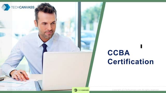 CCBA Certification Overview