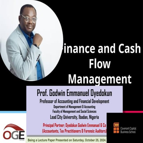 CCBS Finance and Cash Flow Management Prof E. Oyedokun.pptx