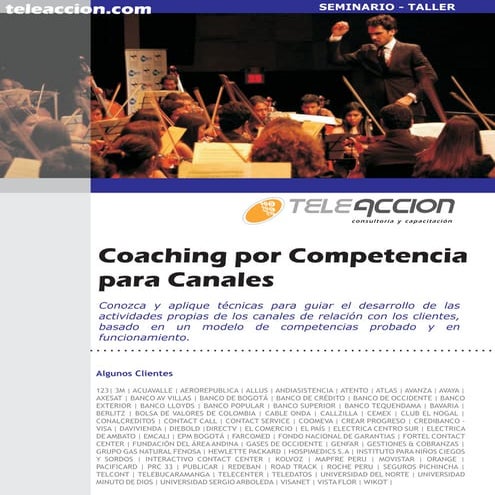 Coaching por Competencias para Canales 