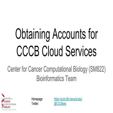 Request CCCB Services