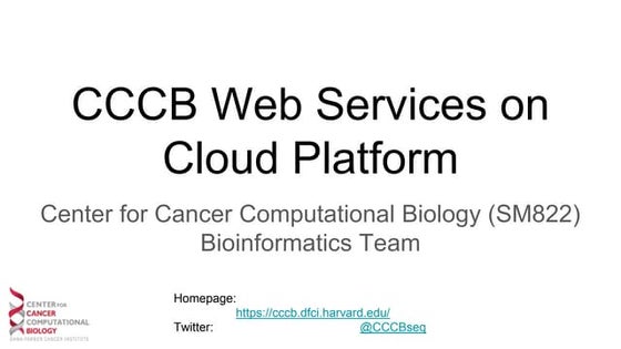 Cloud Native Analysis Platform for NGS analysis | PPT