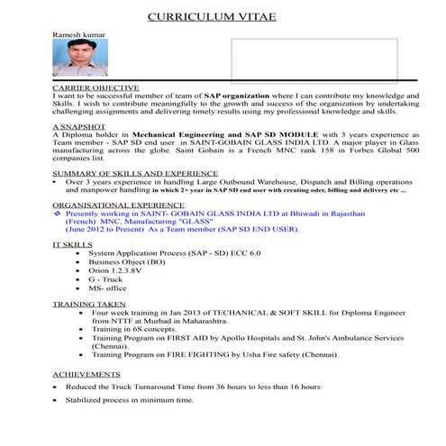 LATEST RESUME | PDF | Free Download