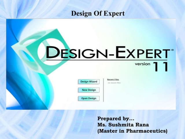 QbD by central composite design