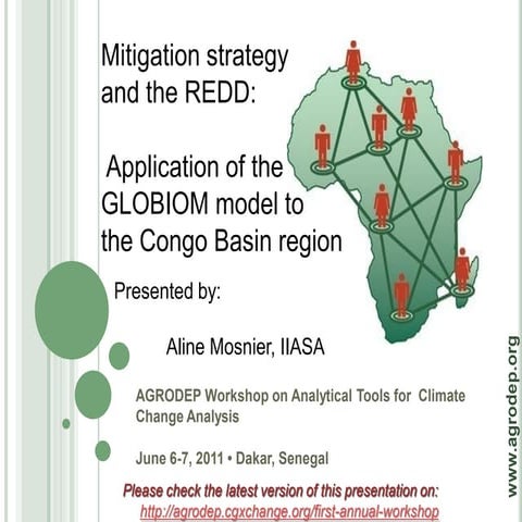 Mitigation strategy and the REDD: Application of the GLOBIOM model to the Con...