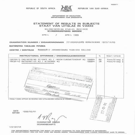 JTC Statement and Certificate | PDF