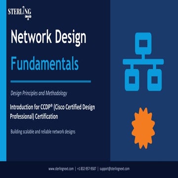 Network Design Fundamentals – Cisco CCDP® Certification Training | PDF