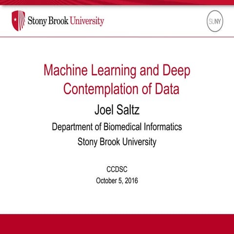 Machine Learning and Deep Contemplation of Data