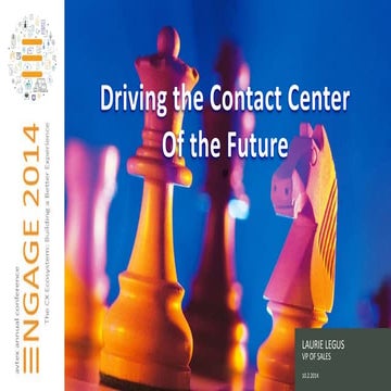 Hot Trends and Futuristic Technologies in the Contact Center