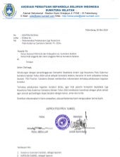 alt= Surat Rekomendasi Pelaksanaan Liga Nusantara Pssi