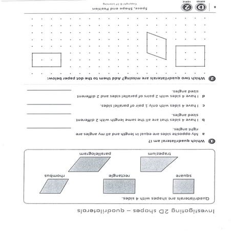 2D Shape Homework _ 2d Shapes Homework Teaching Resources – OQJPQB