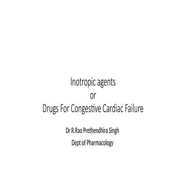 Cardiac glycosides and inotropic agentss