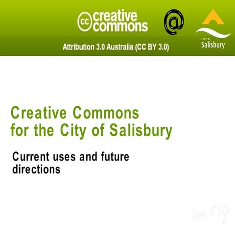 Creative Commons for City of Salisbury