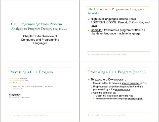 C++ ch1
