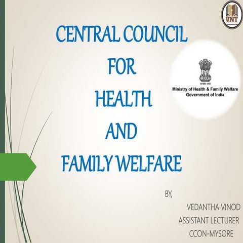Central Council For Health and Family Welfare