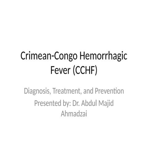 CCHF_Presentation diagnosis and treatment.pptx