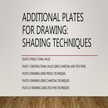 Cci1 lec 4 drawing additional plates 6 to 10