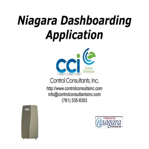 Niagara Dashboard Application