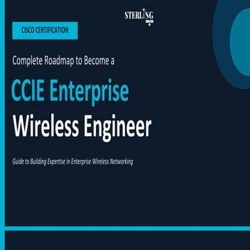 Complete Roadmap to Become a CCIE Enterprise Wireless Engineer ...