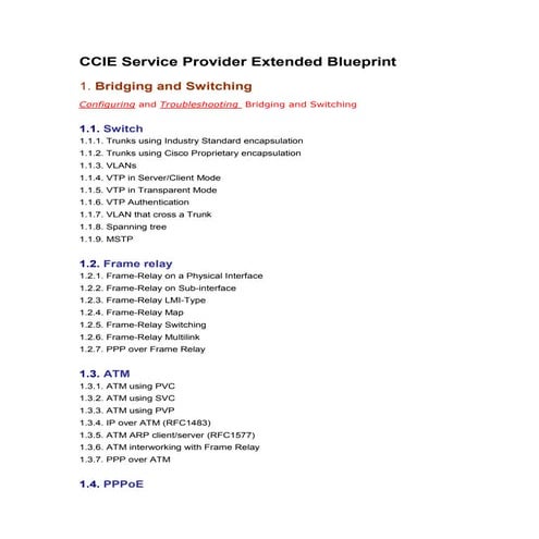 Ccie service provider preparation guide