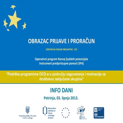 Cci info dani petrinja