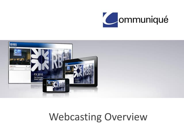 Event Video Webcasting