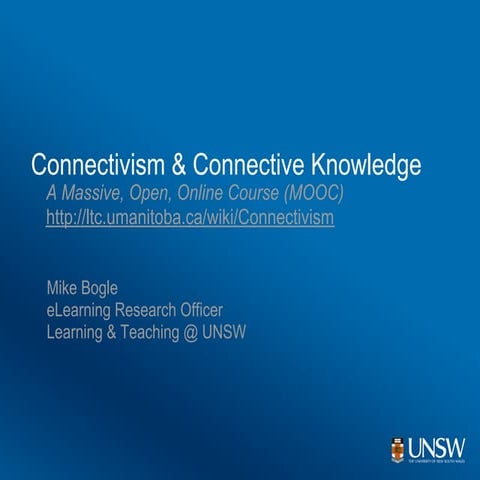 CCK08 Presentation for UNFED