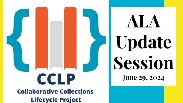 Carpenter, Hammer,  and Nadav-Manes "Collaborative Collections Lifecycle Proj...
