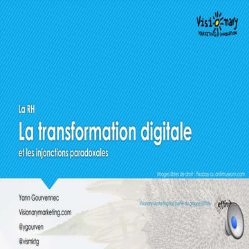 [Fr] La transformation digitale, la RH et les injonctions paradoxales