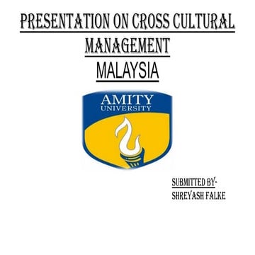 MALAYSIA - The East Asia