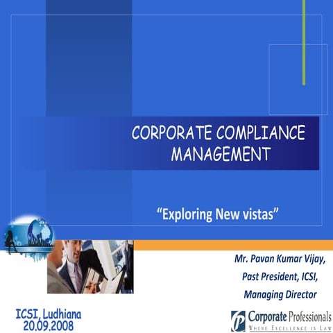 Corporate Compliance Management