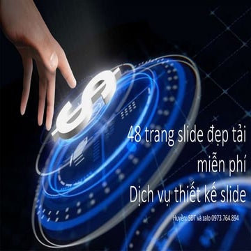 Các mẫu PowerPoint ký hiệu đô la kỹ thuật số.pptx