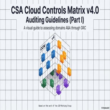 Cloud Controls Matrix v4.0 Auditing Guidelines Analysis | PDF