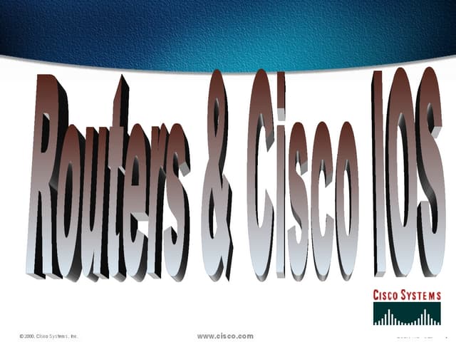 Router configuration | PPTX