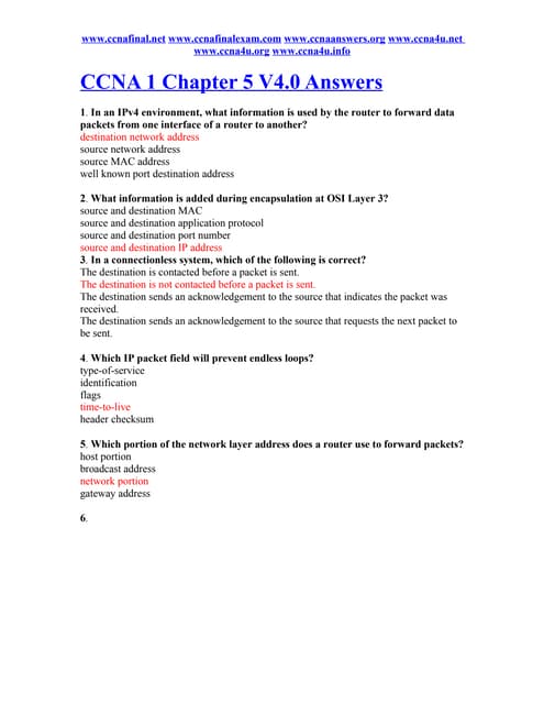 Ccna 1 Chapter 5 V4 0 Answers 2011 Pdf Ccna 1 Chapter 5 V4 0 Answers 2011 Pdf