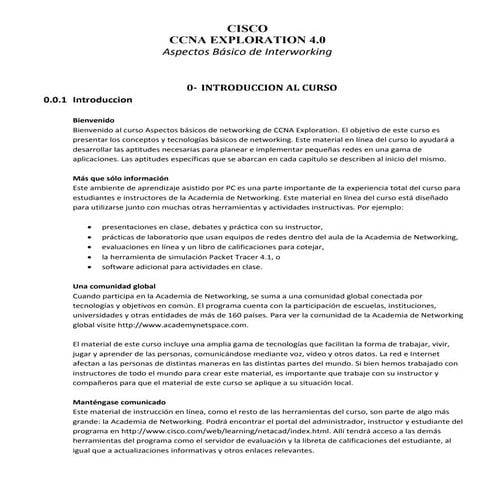 Ccna 1 cisco manual | PDF