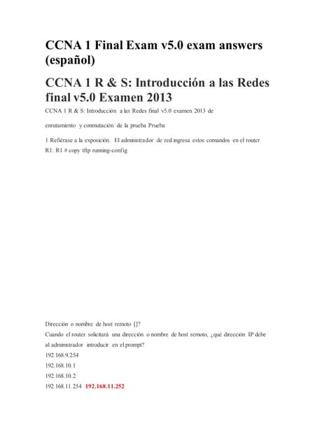Ccna 1 final exam v5