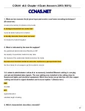 Ccna 1 V6 0 Chapter 4 Exam Answers 2018