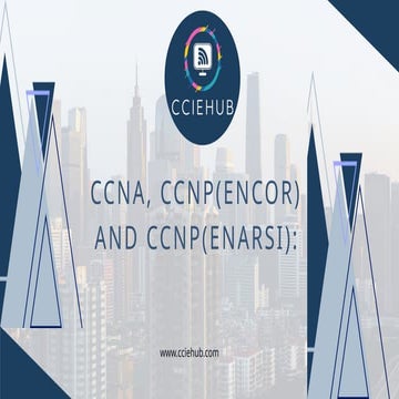 CCNA+CCNP combo Enterprise core Training and Certification | PPT