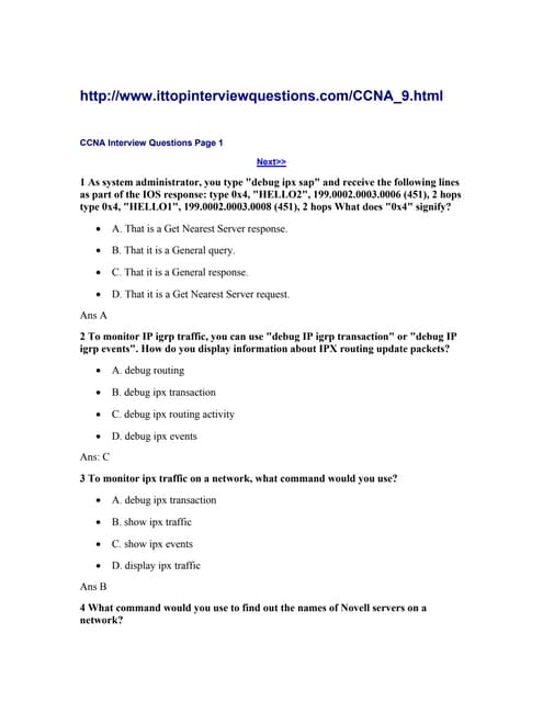Ccna Interview Questions Pdf Ccna Interview Questions Pdf